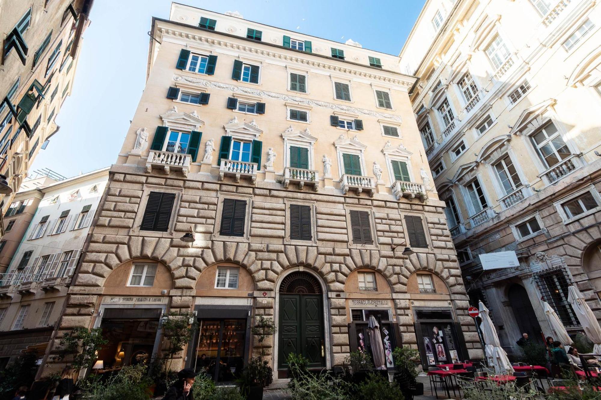 Centre Of Genoa, Near Acquarium Génova Exterior foto